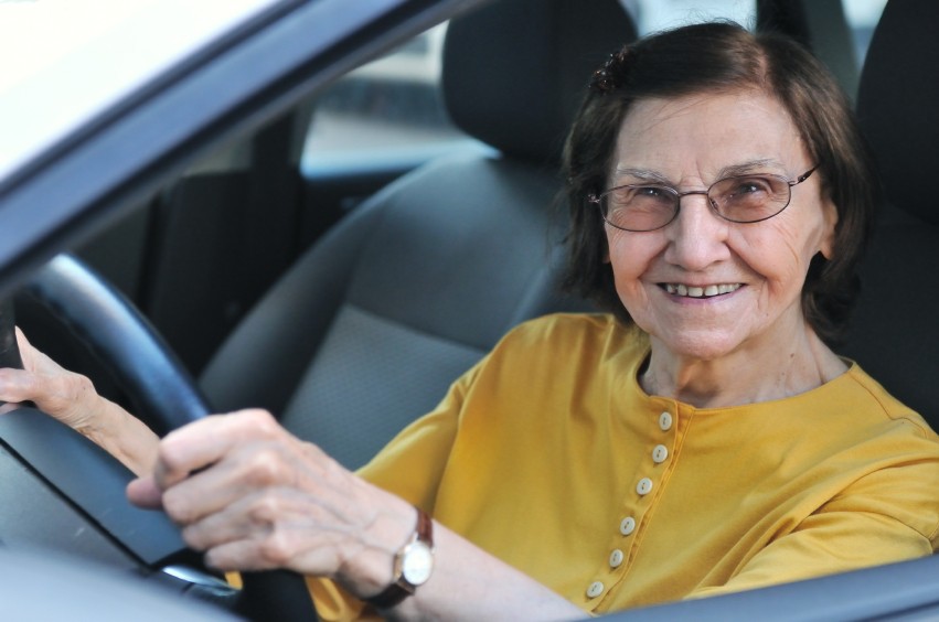 Older Driver Assessment Only with applicant's vehicle